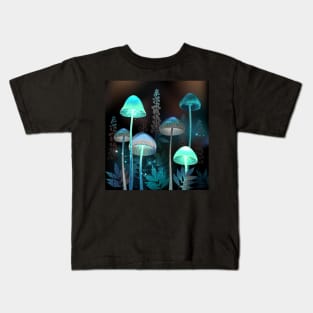 Night Toadstools Kids T-Shirt